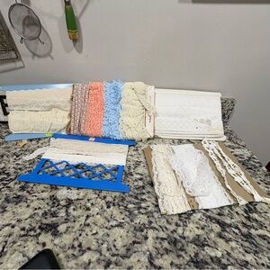 Vintage Lace Trim Lot - From Grandma’s House Clean out